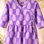 Kitvana Light Purple Print Cotton Kurti for Women- img3