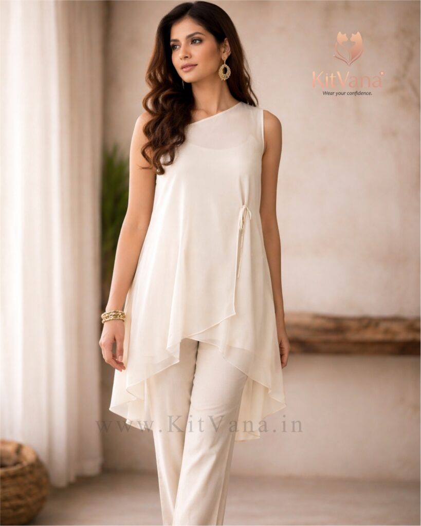New custom design short kurti 2026 design1- kitvana