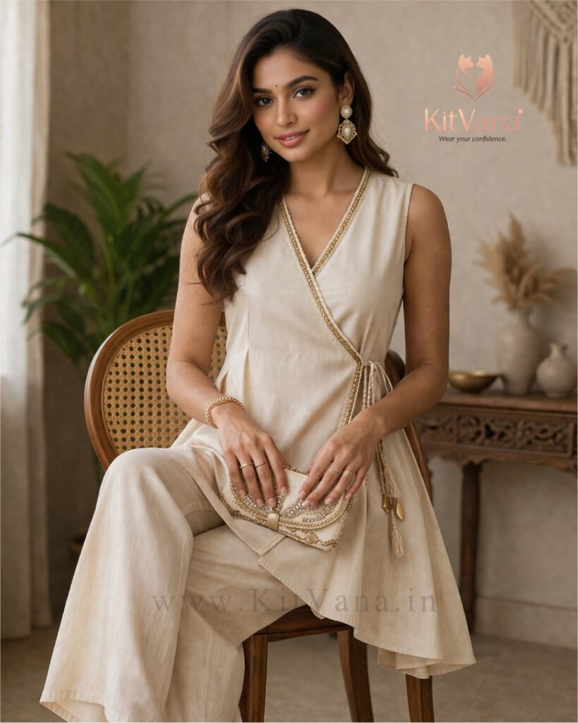 New custom design short kurti 2026 design3- kitvana